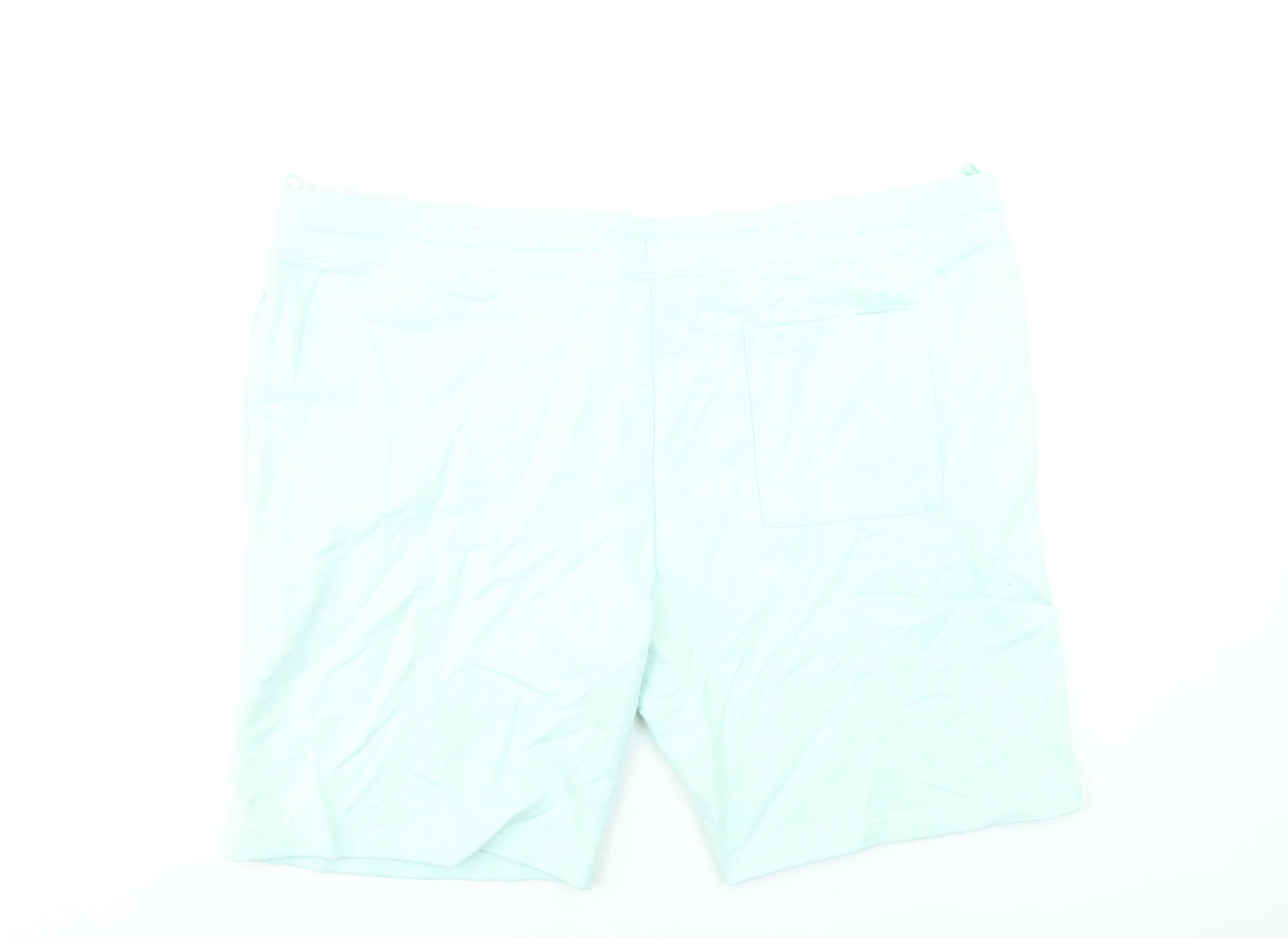 Marks and Spencer Mens Green 3XL Regular Fit Sweat Shorts