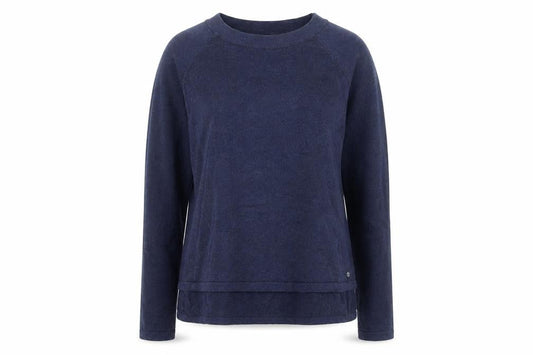 Bench Women Blue M Crew Neck Pullover Jumper Long Sleeve Knit