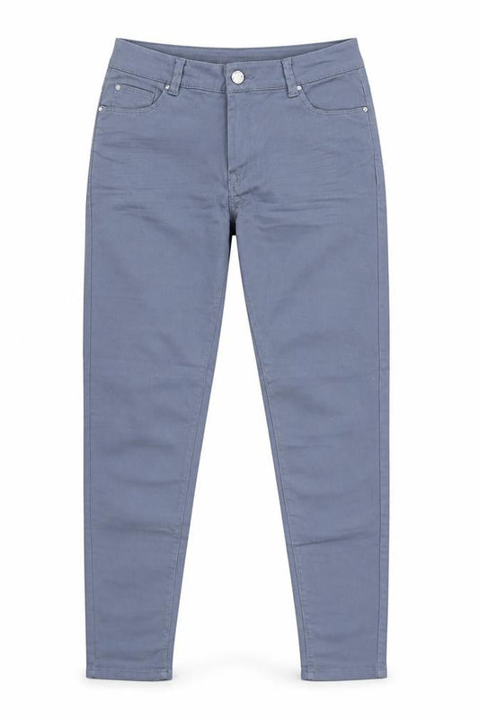Denim Co. Women's Grey Skinny Stretch Jeans Size 12 Slim Fit
