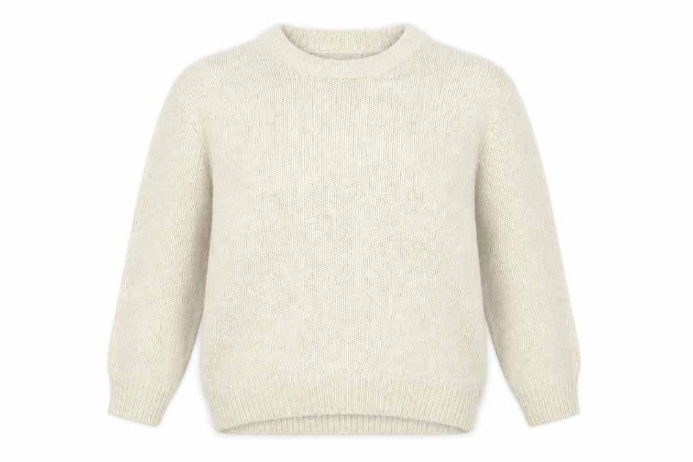 Primark Women Beige Crew Neck Knit Pullover Jumper Size M