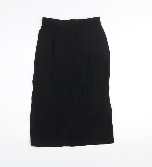 Basler Women’s Black Size 12 Pencil Midi Skirt Lined Formal Workwear