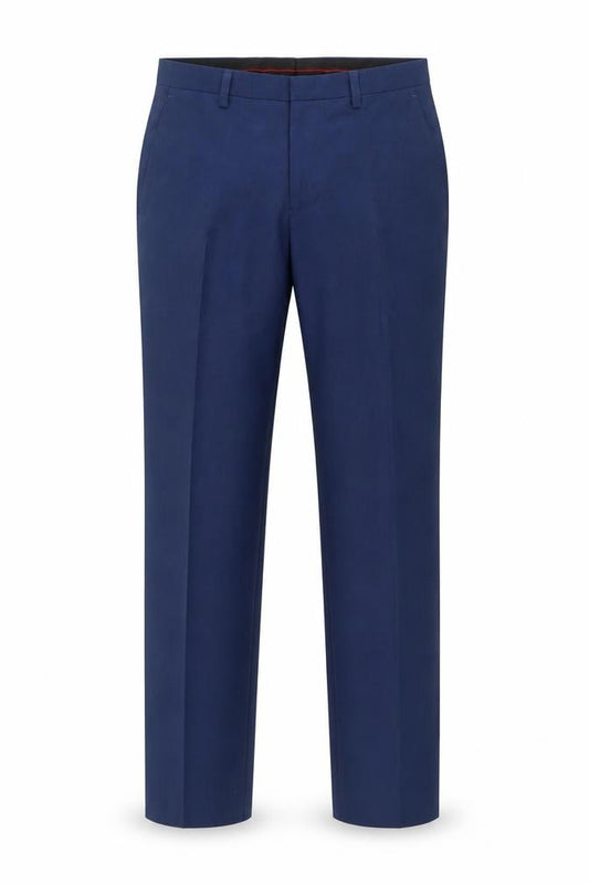 Burton Menswear London Blue Mens Trousers 30R Slim Fit Dress Pants