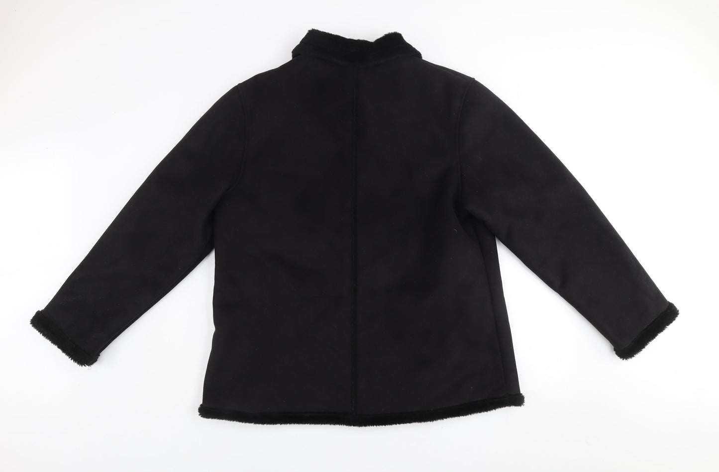 Carraig Donn Women’s Black Lined Mid-Length Coat XL