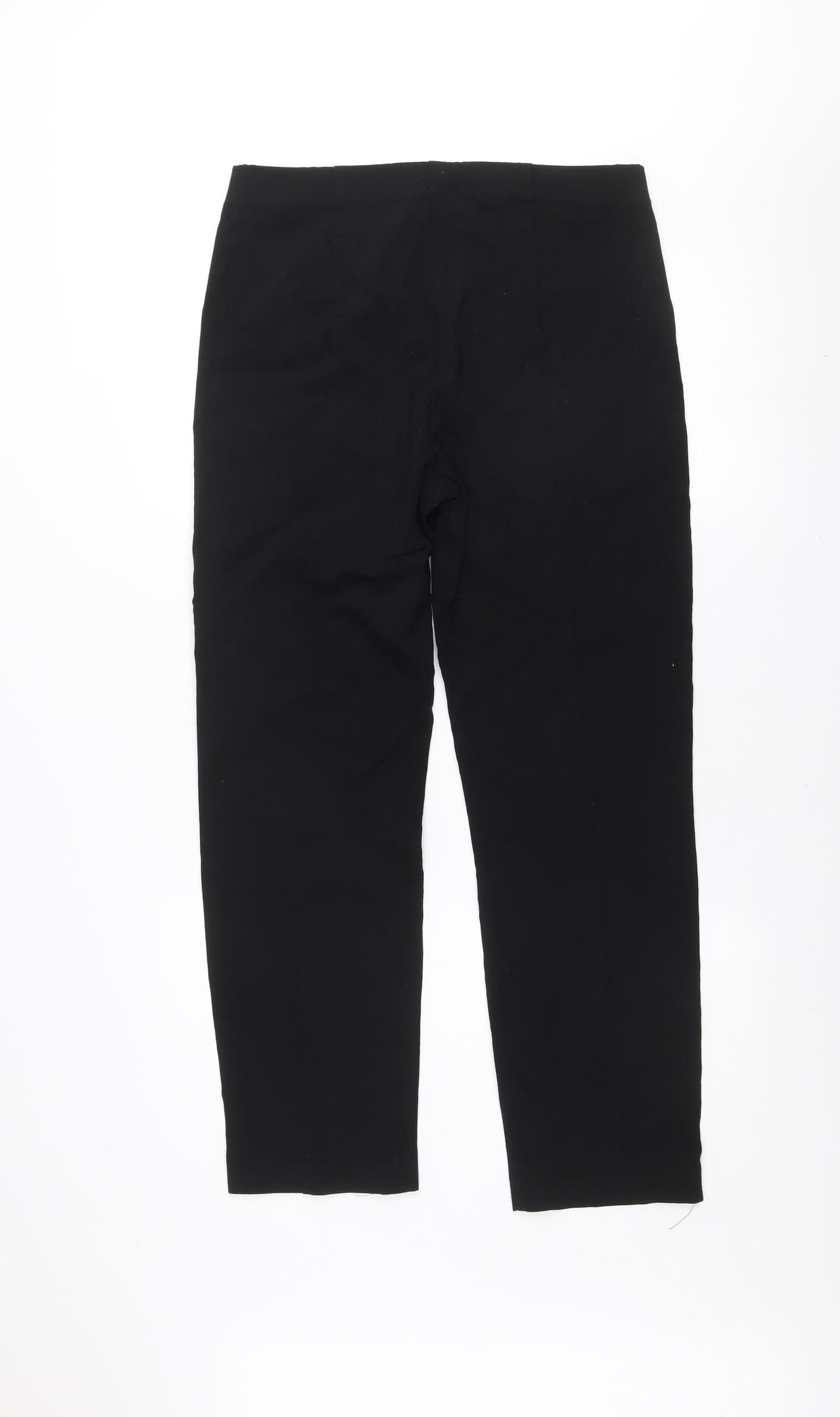 Dunes Women's Black Stretch Slim Fit Trousers Size M