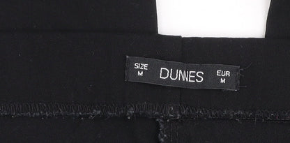 Dunes Women's Black Stretch Slim Fit Trousers Size M