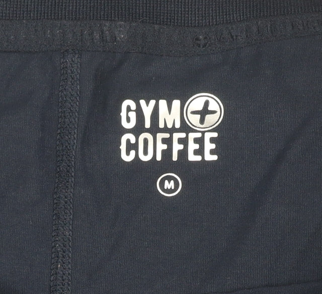 Gym+Coffee Men's Blue Long Sleeve Activewear T-Shirt Size M