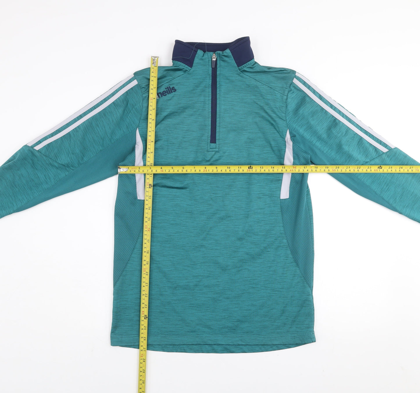 O’Neills Men’s Green 1/4 Zip Athletic Sweatshirt Size S Sports Top