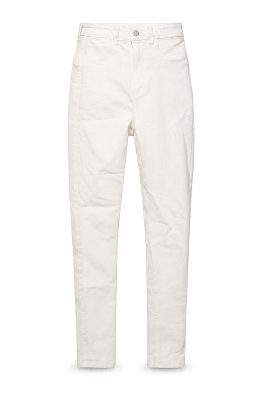 Pull & Bear Women's Ivory High Rise Skinny Jeans Size 8