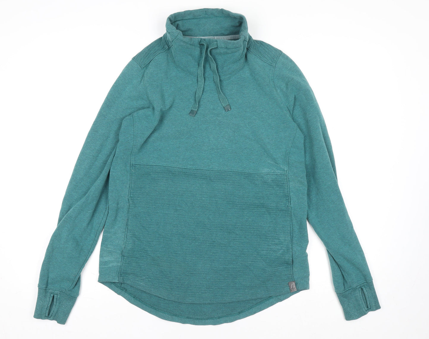 L.L. Bean Women's Teal Pullover Sweatshirt Small Regular Cotton Blend