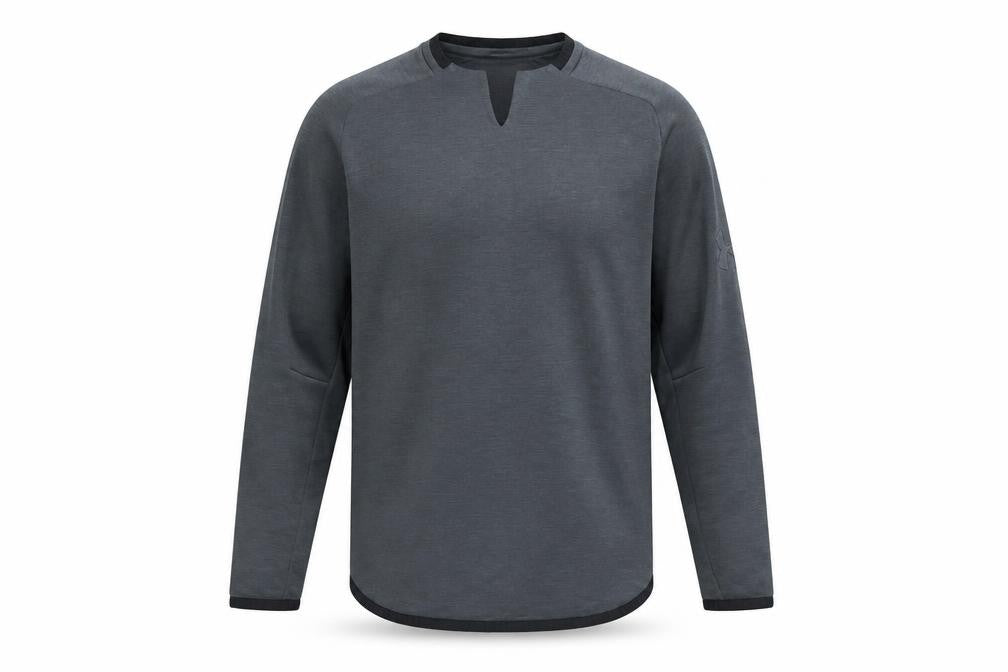 Under Armour Men's Grey Long Sleeve Pullover Sweatshirt Size M