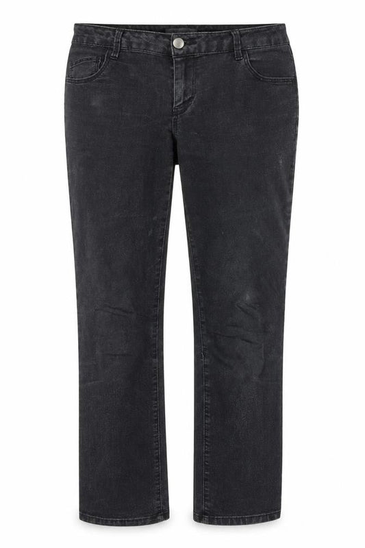 Dorothy Perkins Women’s Black Denim Straight Jeans Size 12