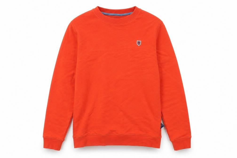 XV Kings Men's Red Cotton Crew Neck Pullover Sweatshirt size L