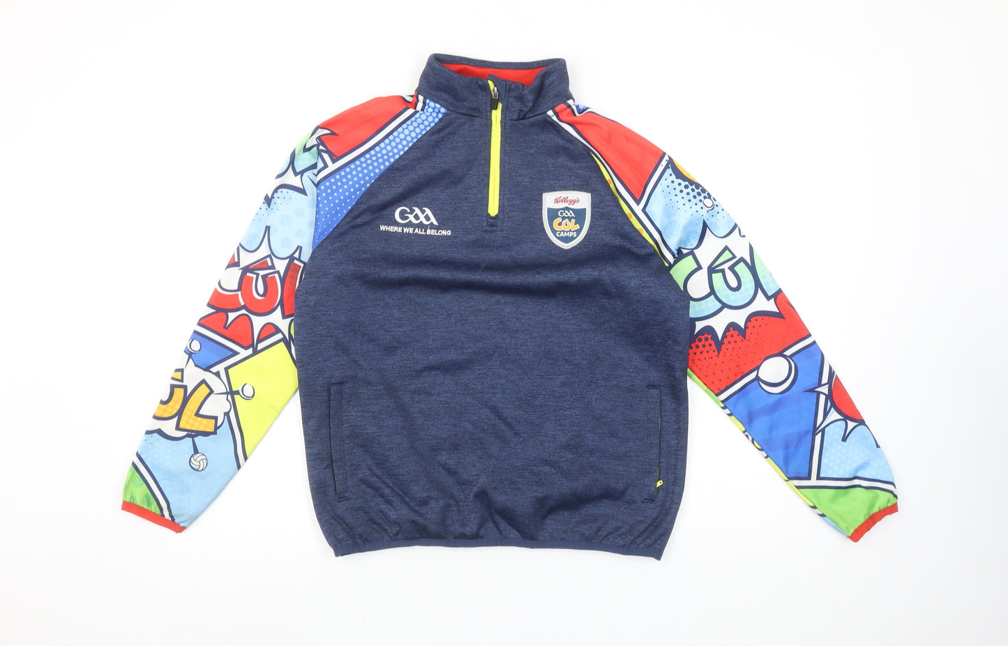 Masita Boys Multicoloured 4 Years 1/4 Zip Pullover Sweatshirt
