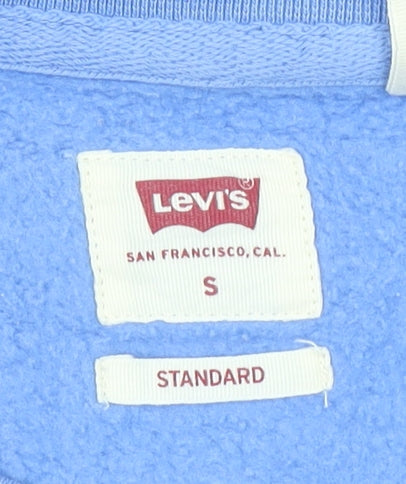 Levi's Men's Blue Crew Neck Pullover Sweatshirt Size S