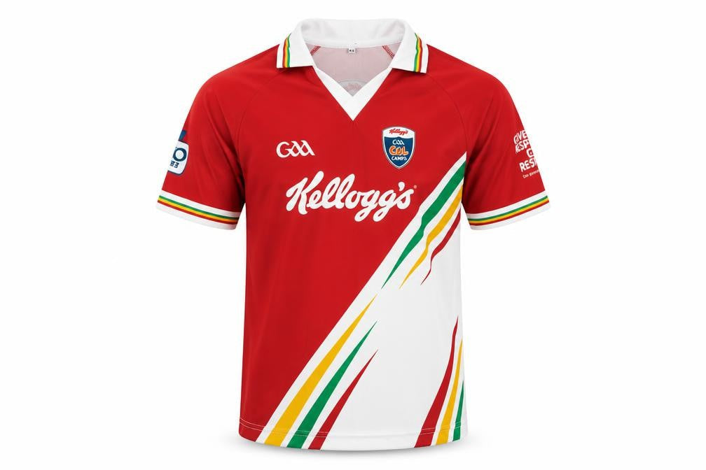 O'Neill Men Red GAA Cúl Camps Jersey T-Shirt Size S