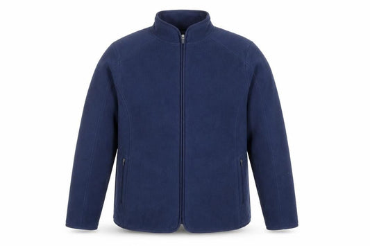 Dunnes Mens Blue Fleece Full Zip Jacket 2XL Regular Fit