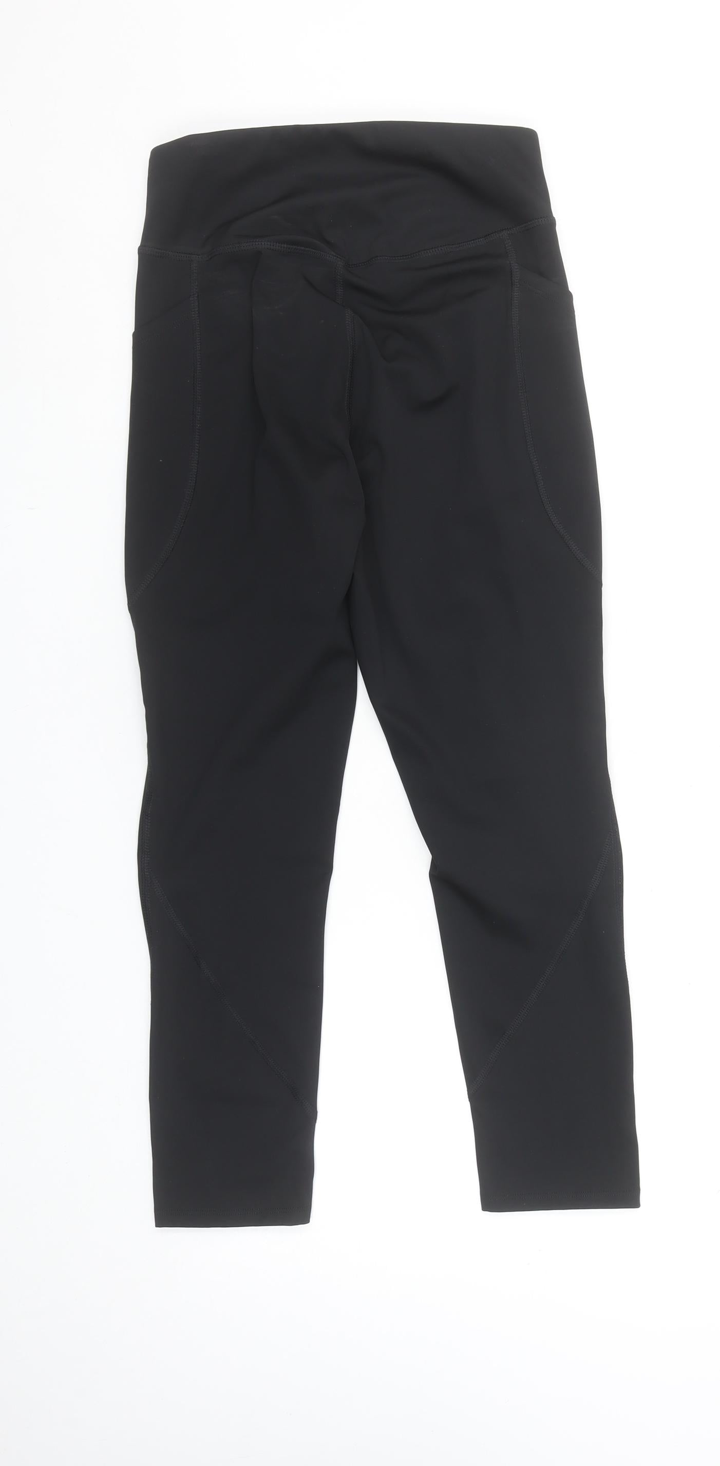 Dunnes Stores Women Black Slim Fit Capri Leggings S