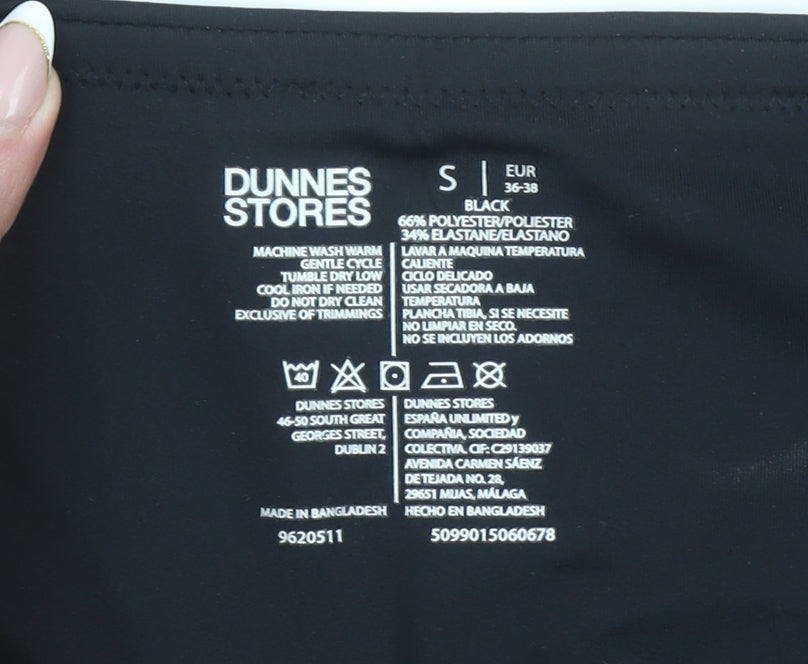 Dunnes Stores Women Black Slim Fit Capri Leggings S