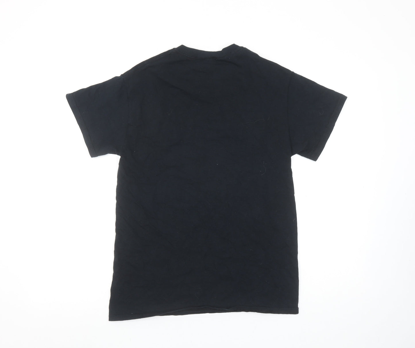 Robin Ruth Men's Black NYPD Graphic Cotton Crew Neck T-Shirt Size S