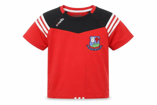 O'Neill Boys Red Short Sleeve Football Jersey T-Shirt 5-6 Years