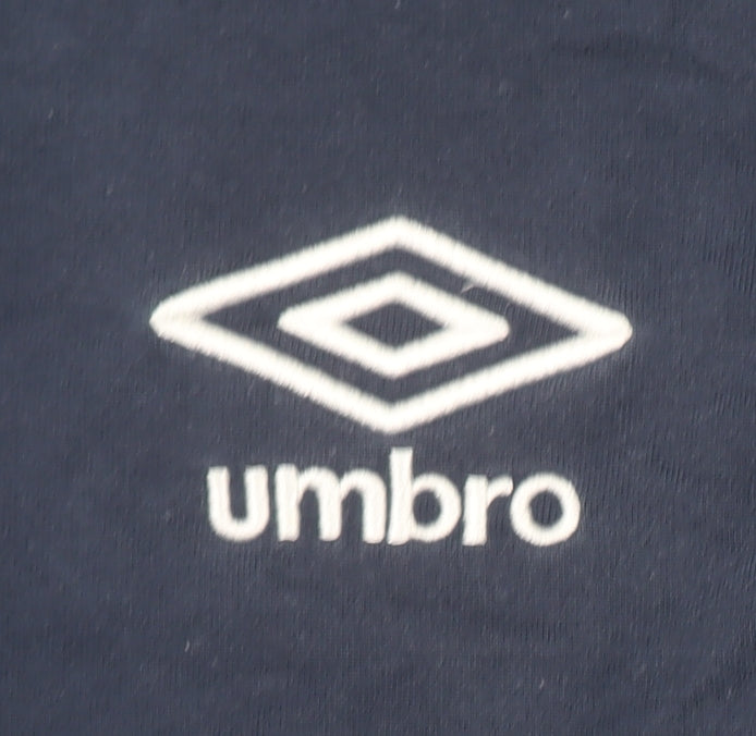 Umbro Men's Blue Ireland Football Polo Shirt Size M