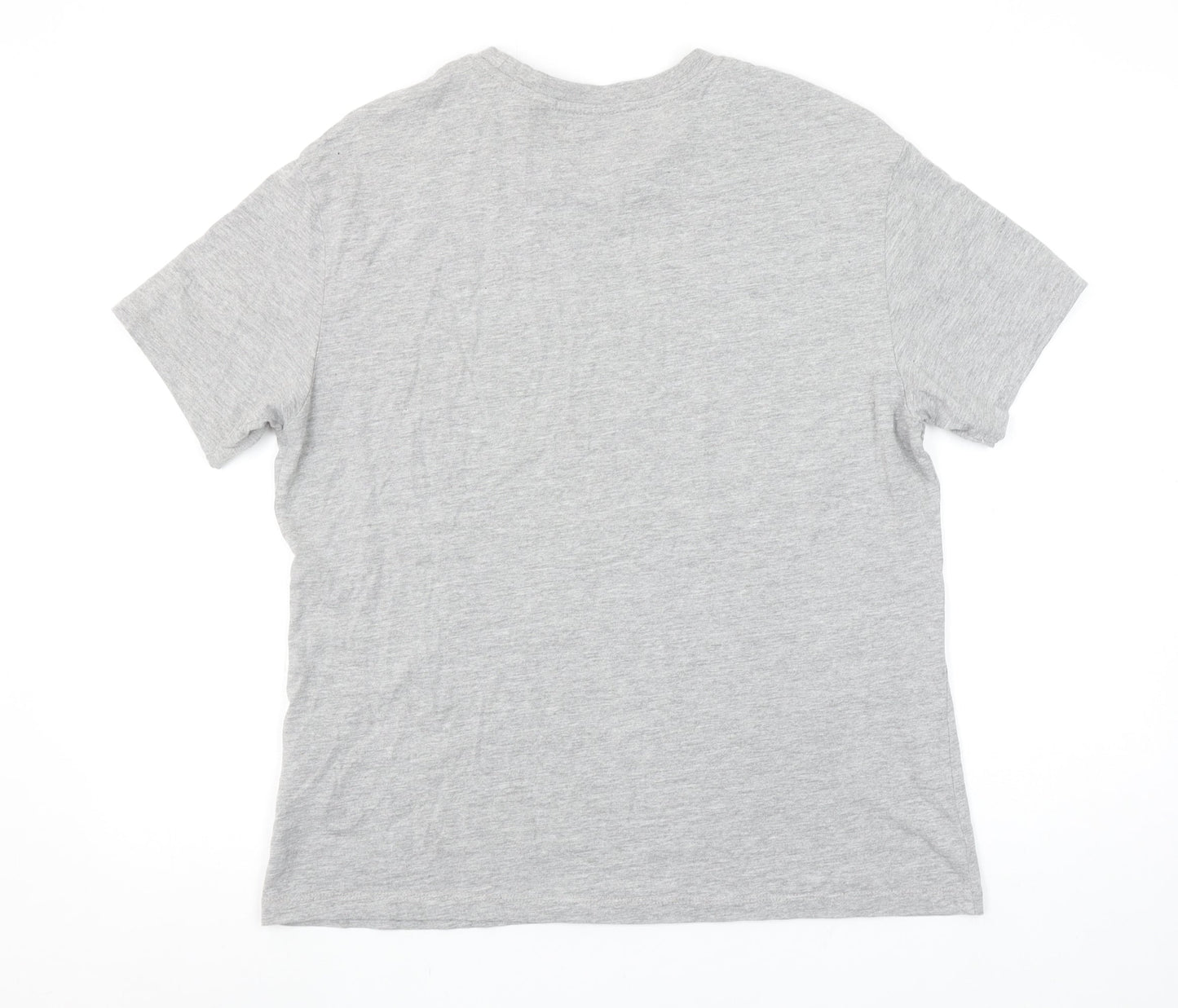 Brave Soul Womens Grey Venice Beach Graphic T-Shirt Size M