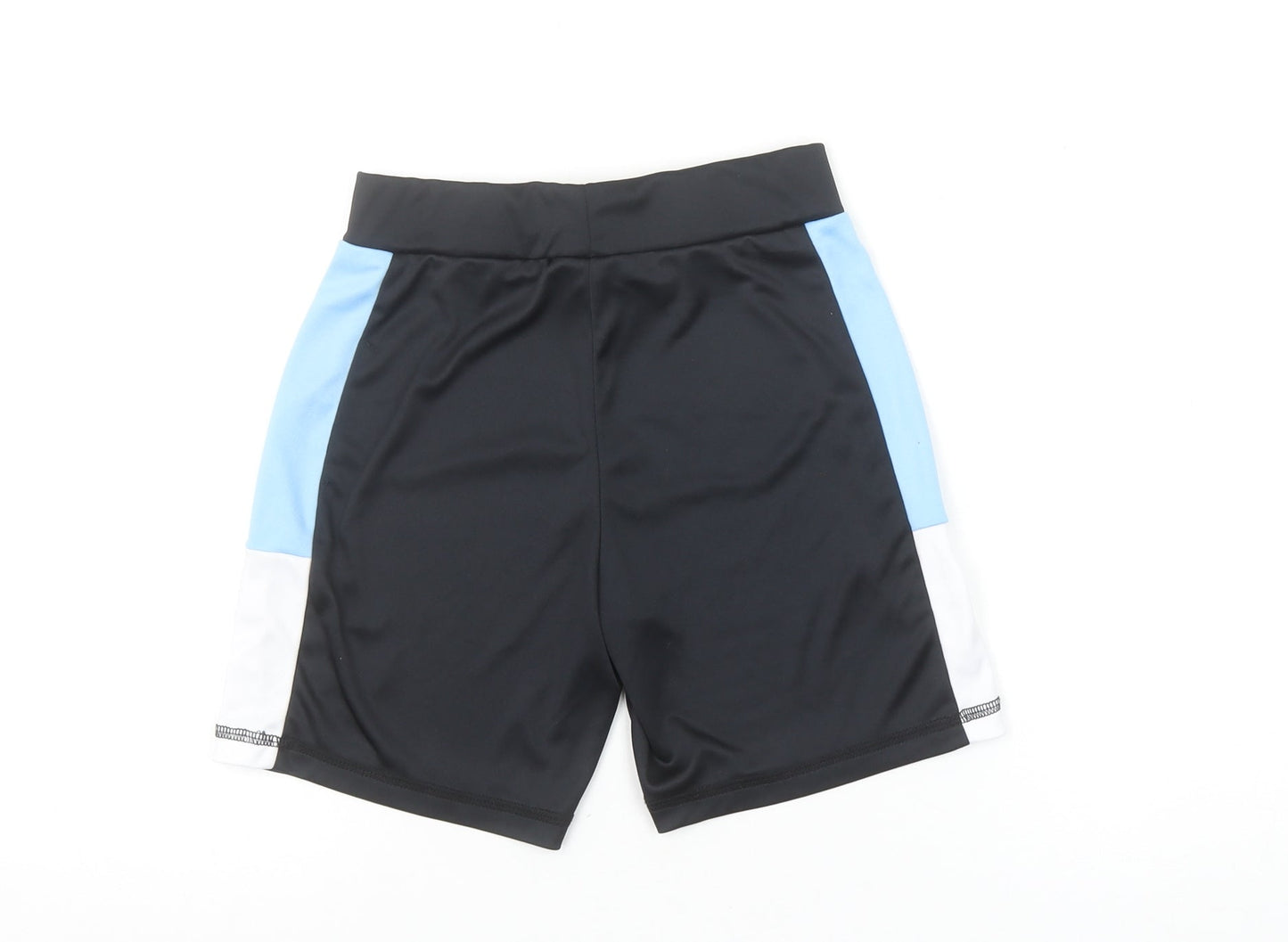 Dunnes Stores Boys Black Athletic Football Shorts 7-8 Years