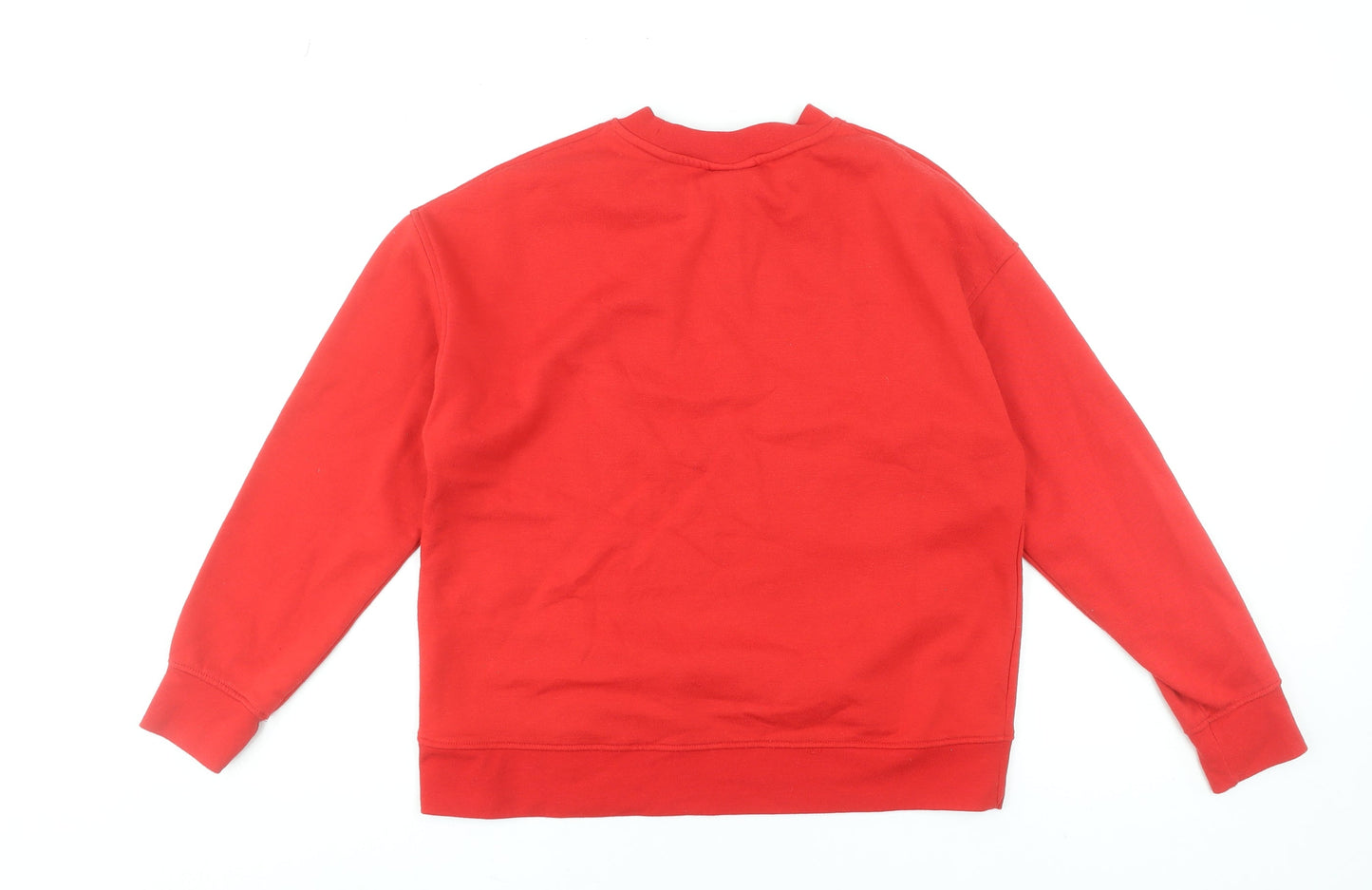 Disney Women’s Red Mickey & Friends Sweatshirt UK 10/12 Small