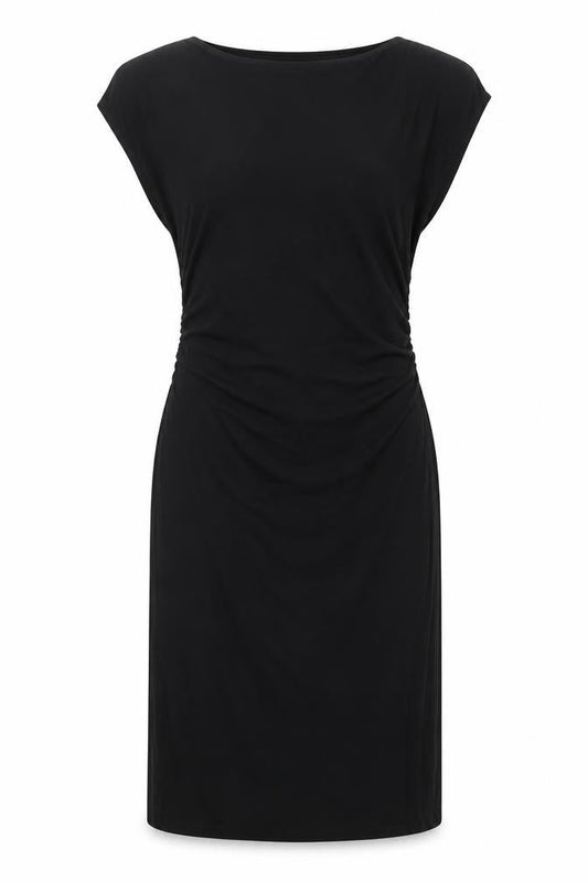 H&M Women’s Black Bodycon Knee Length Dress Size L Viscose Blend