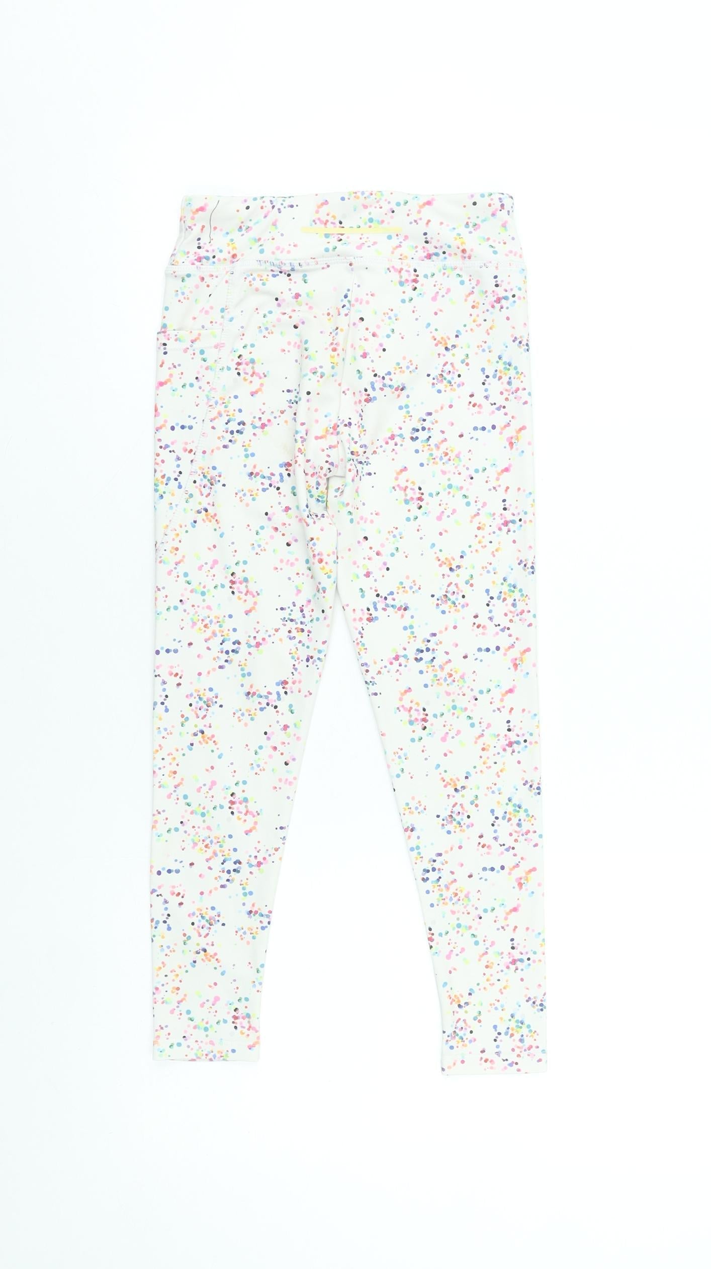 Leigh Tucker Willow Girls Multicoloured 7-8 Years Activewear Leggings
