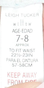 Leigh Tucker Willow Girls Multicoloured 7-8 Years Activewear Leggings
