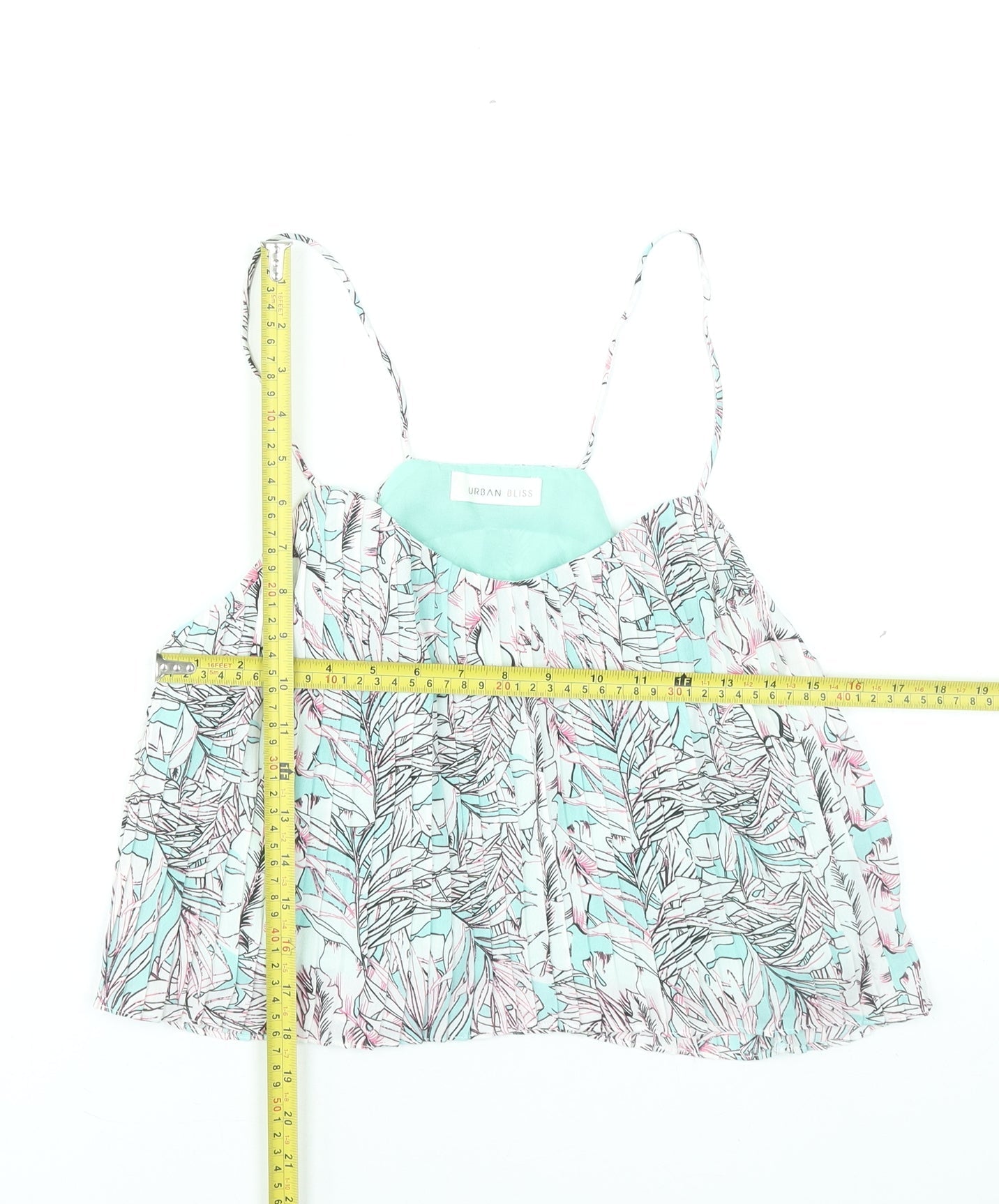Urban Bliss Women's Multicoloured Floral Camisole Top Size 10