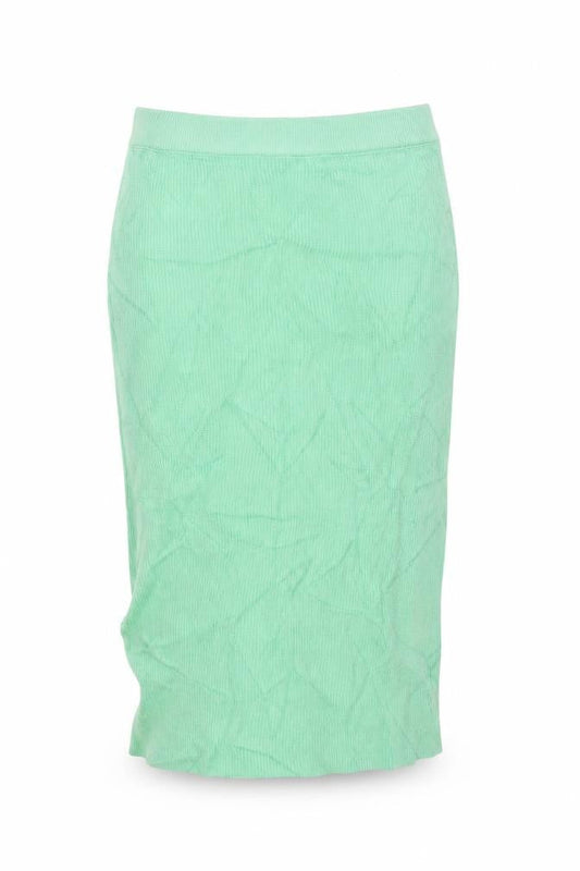 Marks & Spencer Women Green Knit Midi Pencil Skirt Size S