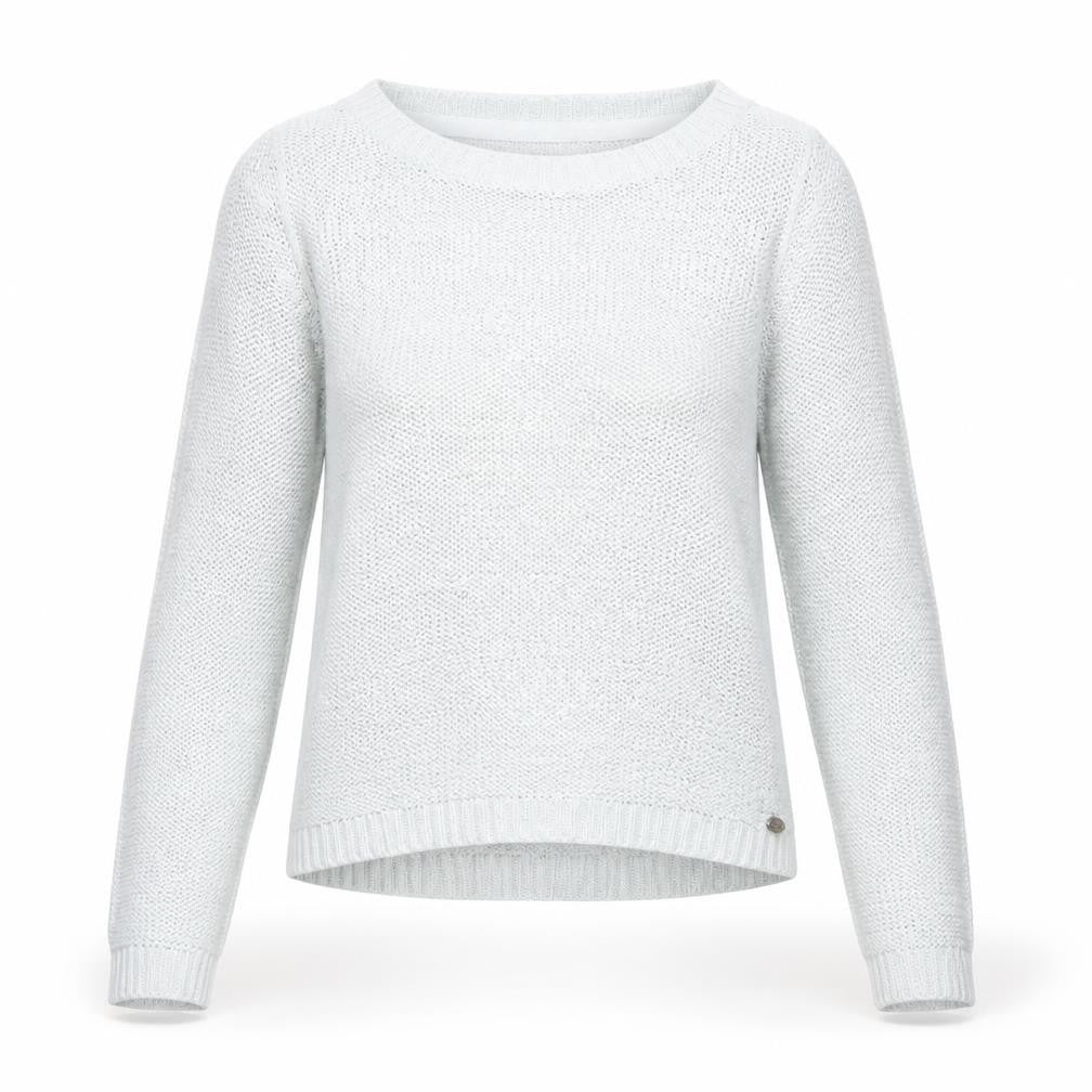 H&M Women’s White Knit Pullover Jumper Size S Casual Lightweight
