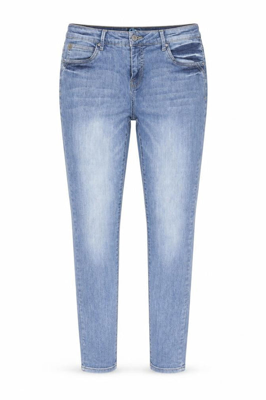 Rant & Rave Womens Blue Skinny Jeans Size 14 Regular Stretch Denim