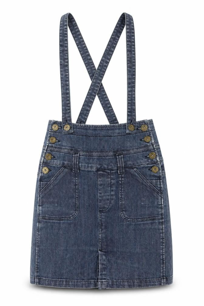 Denim Co Women’s Blue Denim A-Line Short Skirt Size 10