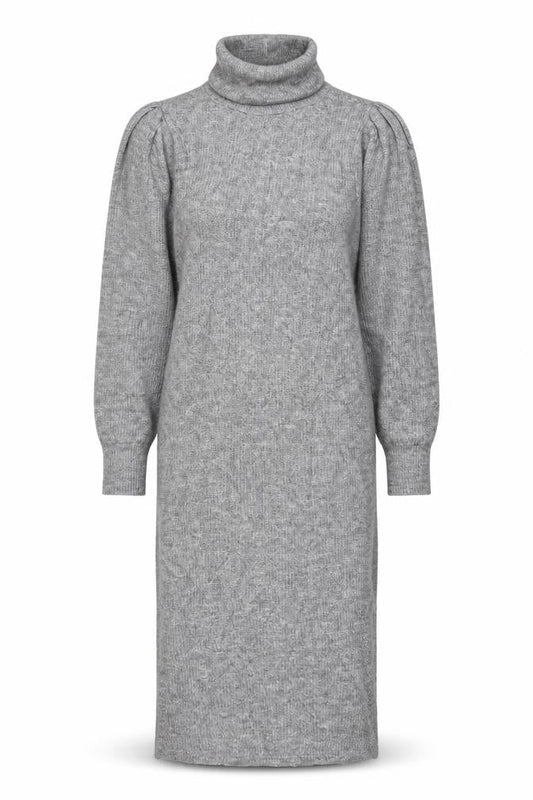 ASOS DESIGN Women’s Grey Knit Roll Neck Bodycon Midi Dress Size 6