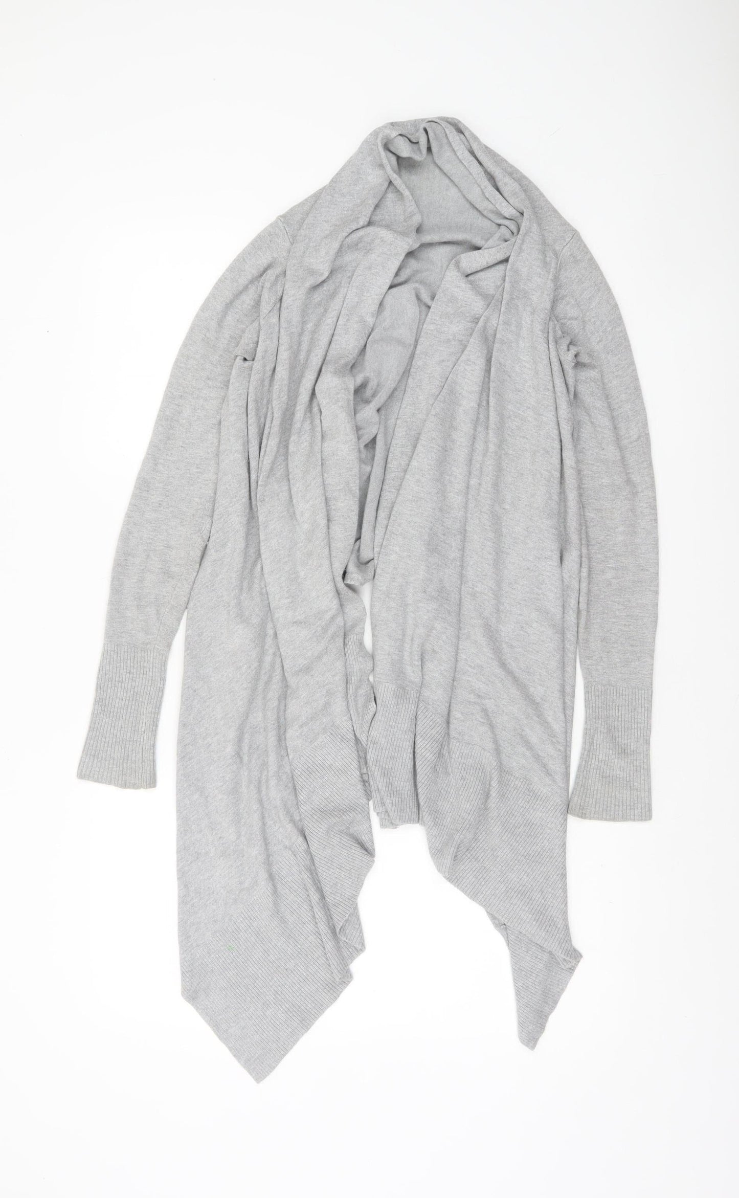 Ted Baker Women's Grey Long Sleeve Open Knit Cardigan Size 8