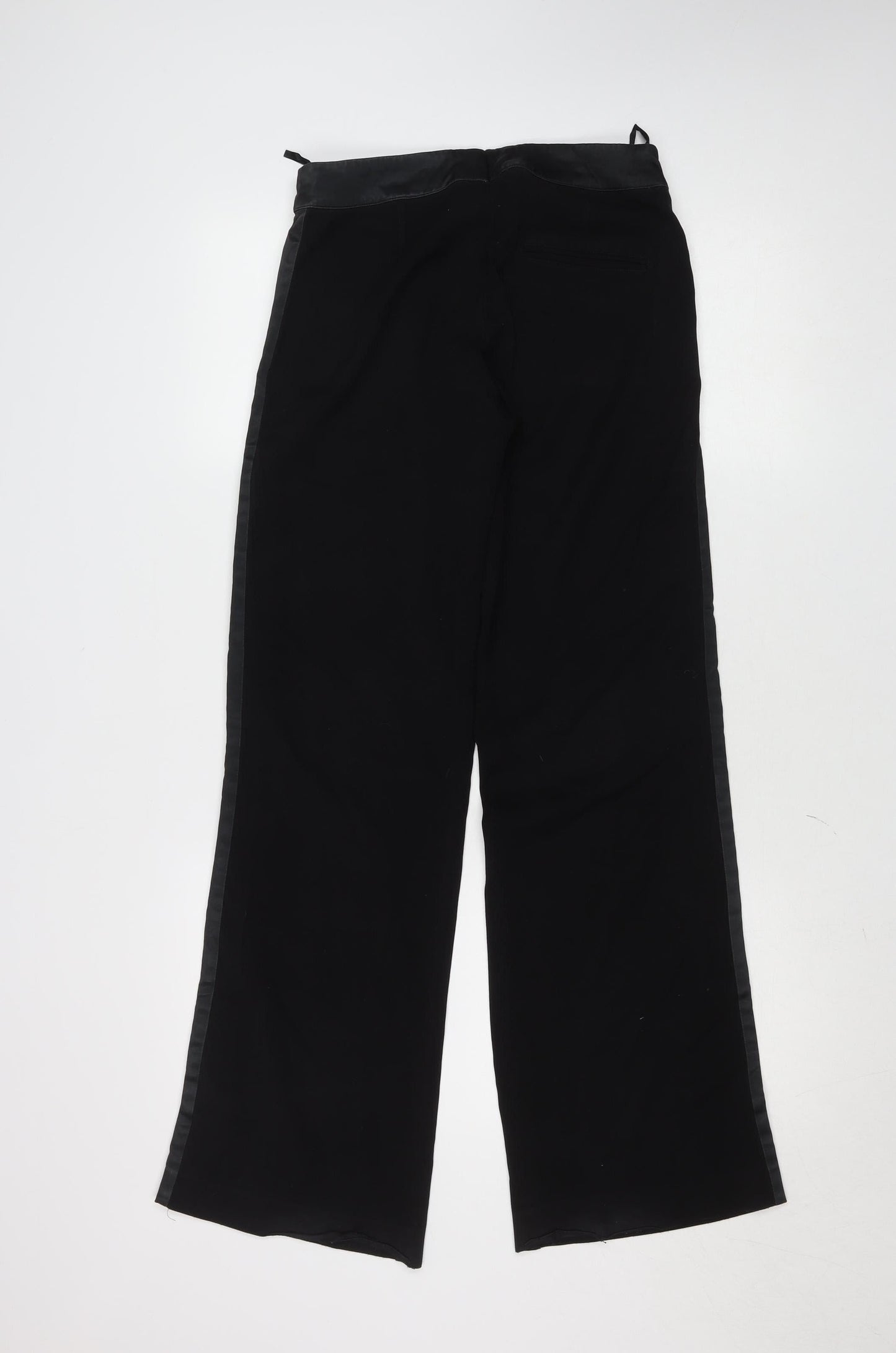 H&M Women’s Black Dress Pants Size 10 Regular Twill Straight Trousers