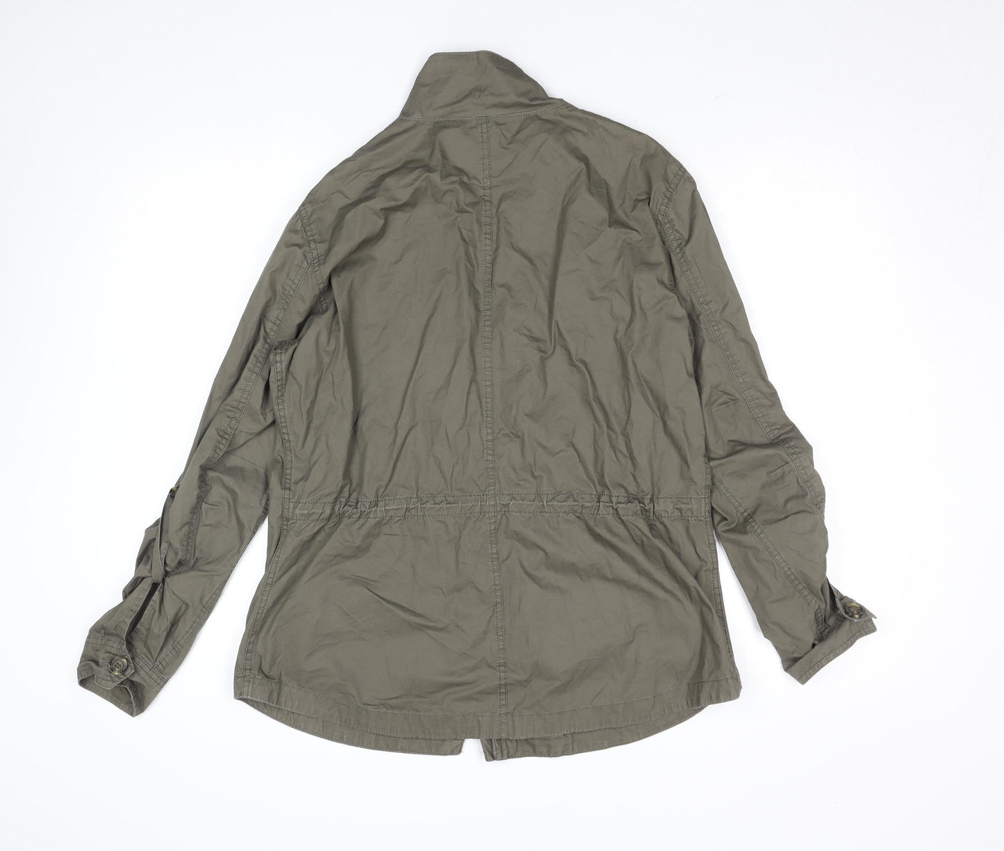 Buffalo David Bitton Women's Green Military Jacket M