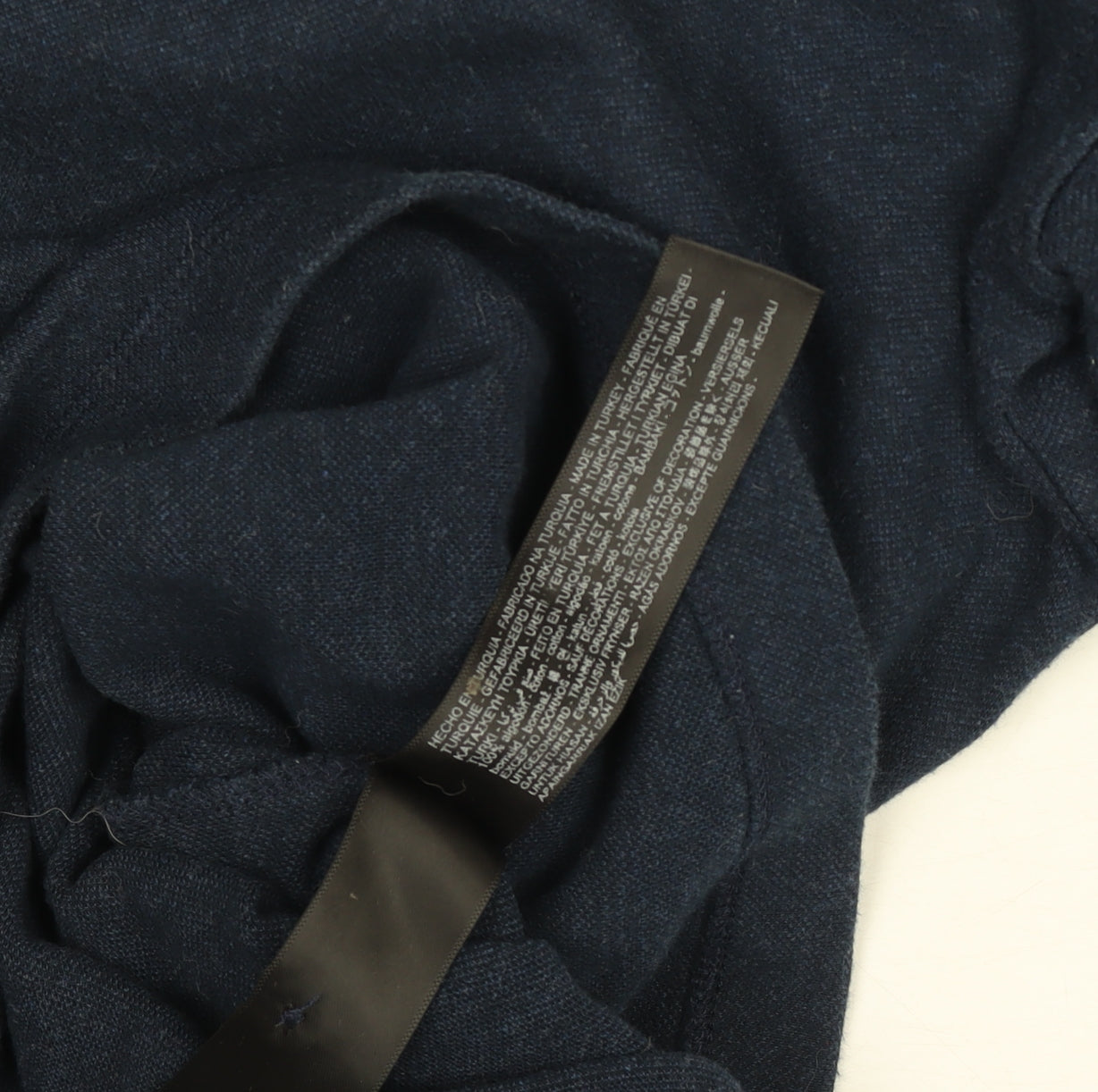 Massimo Dutti Men's Blue Long Sleeve Collared Button-Up Shirt XL