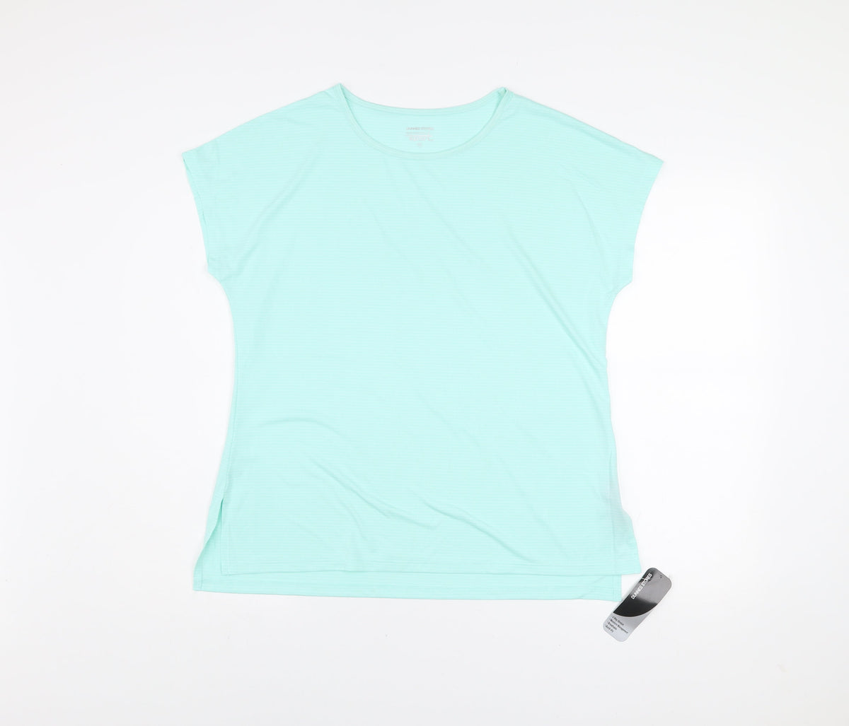 Dunnes Women's Blue Performance Sport T-Shirt Size M