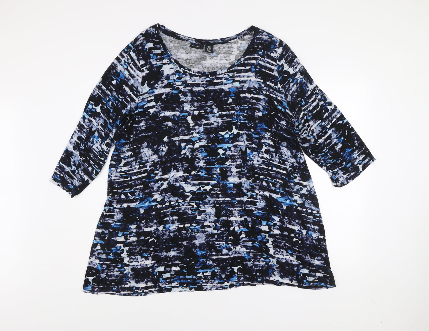 Mercer & Madison Women's Multicoloured Plus 22/24 Relaxed Jersey T-Shirt