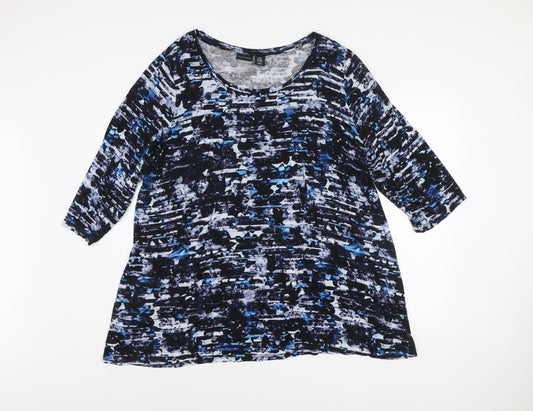 Mercer & Madison Women's Multicoloured Plus 22/24 Relaxed Jersey T-Shirt