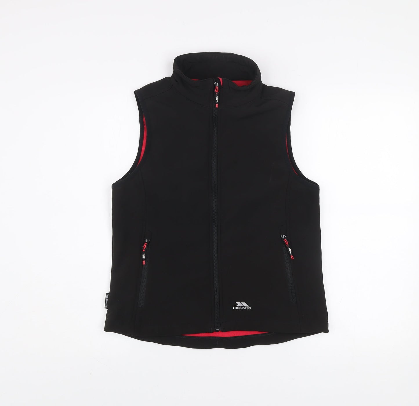 Trespass Women's Black XS Softshell Waistcoat Wind Resistant