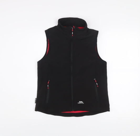 Trespass Women's Black XS Softshell Waistcoat Wind Resistant