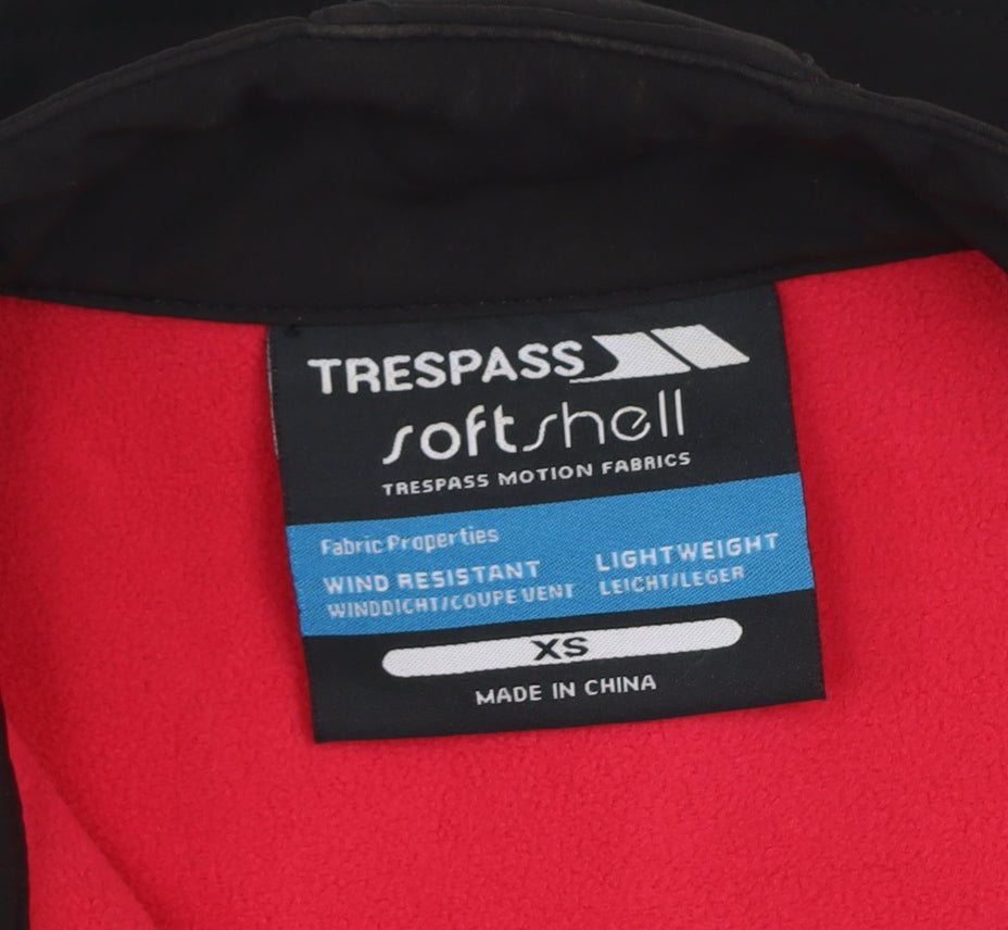 Trespass Women's Black XS Softshell Waistcoat Wind Resistant