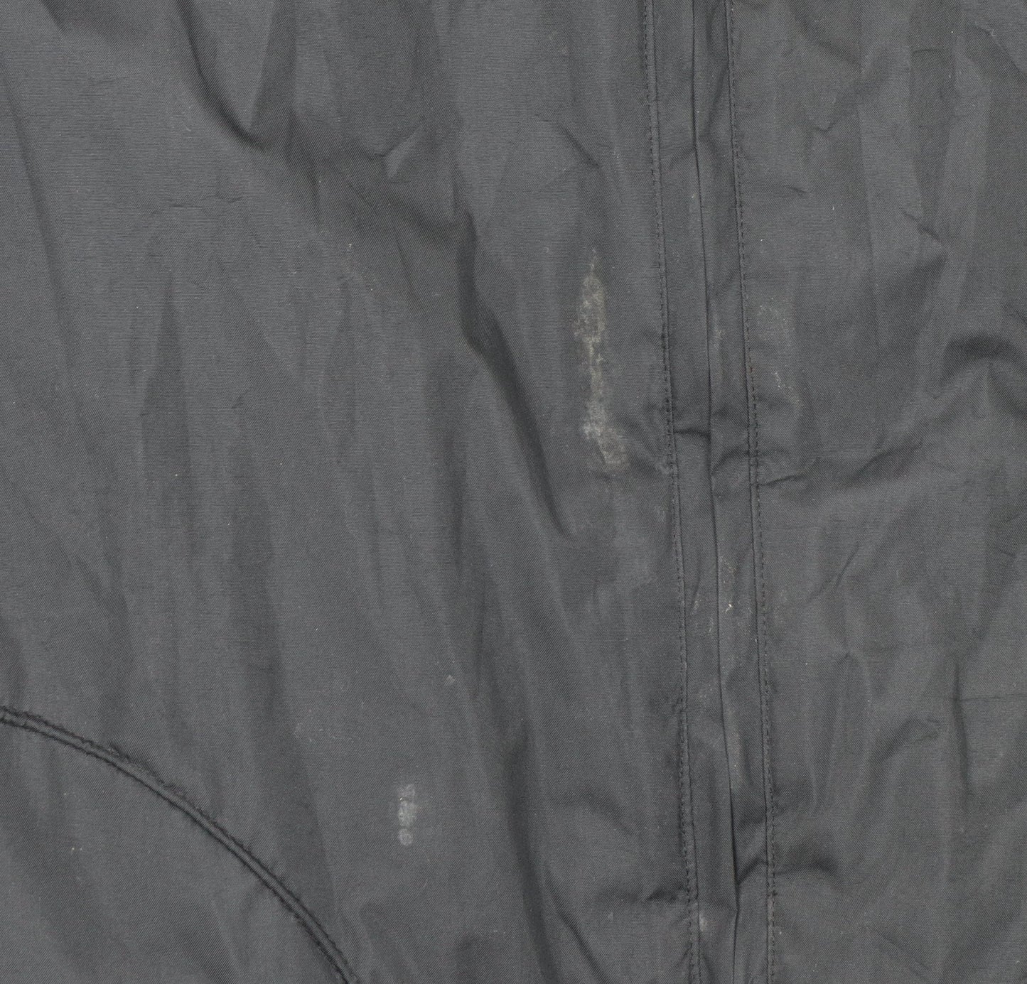 BHS Men's Black Polyester Mid-Length Zip Activewear Jacket Size M