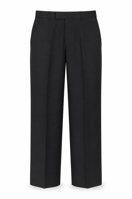 St Bernard for Dunnes Stores Mens Black 36in Dress Pants Classic Fit Trousers