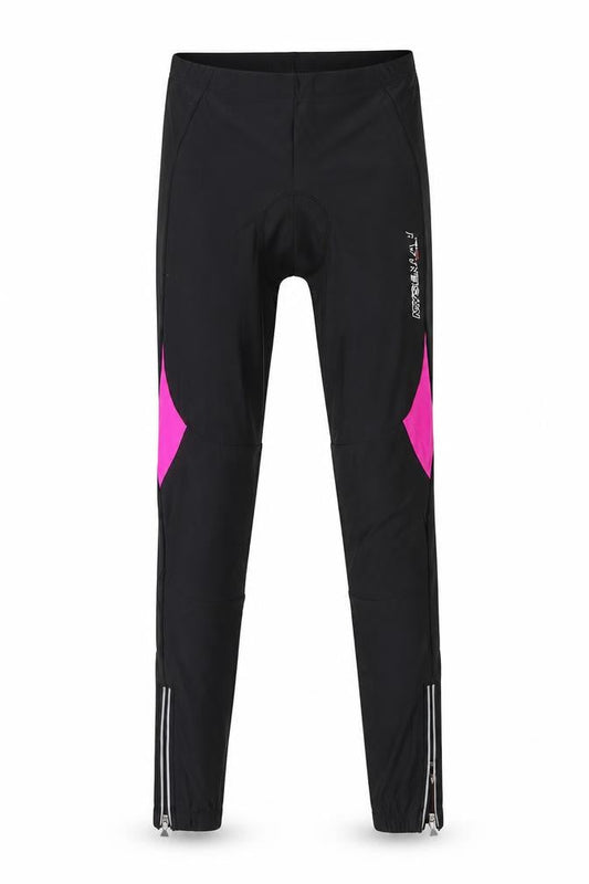 Mysenlan Girls Black XL Cycling Leggings Reflective Ankle Zip Sportswear